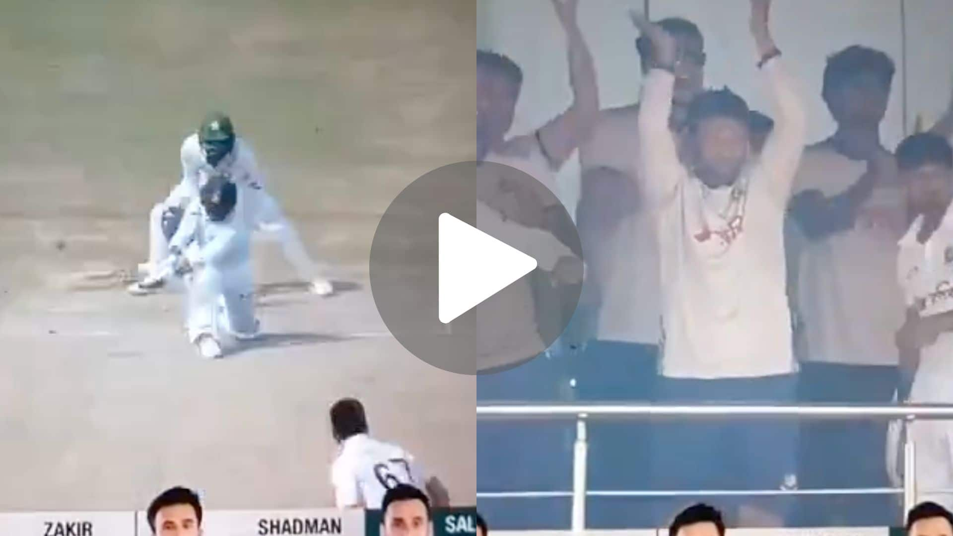 [Watch] Shakib Claps With Joy As Zakir's Boundary Helps Bangladesh Beat Pakistan In 1st Test